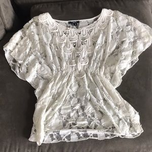 Flowing Lace Shirt